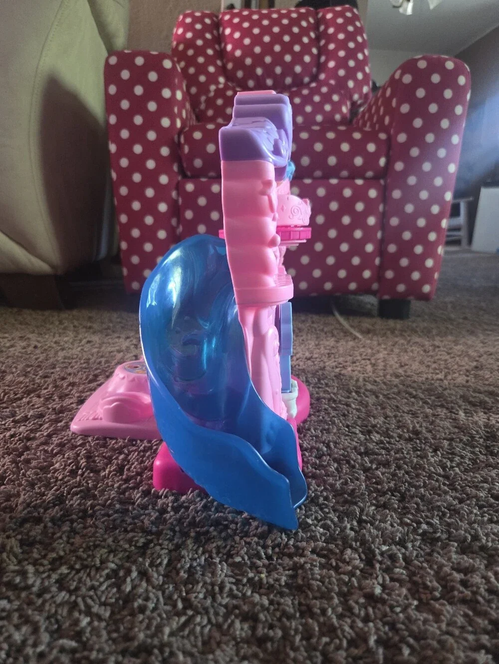 Pink and Blue Little People Princess Castle Playset